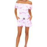 'Ava' Belted Romper