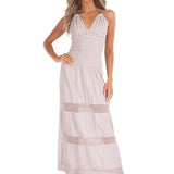 'Miranda' Halter Maxi Dress