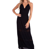 'Miranda' Halter Maxi Dress