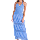 'Miranda' Halter Maxi Dress