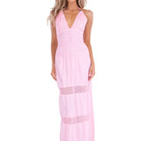 'Miranda' Halter Maxi Dress