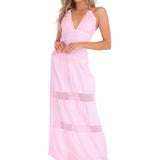 'Miranda' Halter Maxi Dress