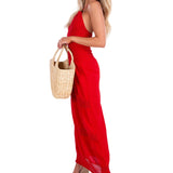 'Miranda' Halter Maxi Dress