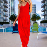 'Miranda' Halter Maxi Dress