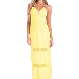 'Miranda' Halter Maxi Dress