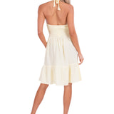 'Delphine' Halter Sundress