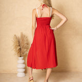 'Arabella' Panel High Split Maxi Dress