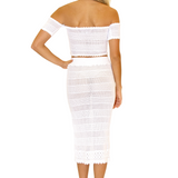 'Ashley' Crochet Skirt