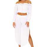 'Azalea' Split Thigh Pants