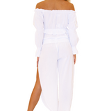'Azalea' Split Thigh Pants