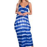 'Sage' Slant Pocket Maxi Dress