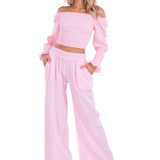 'Soleil' Wide Leg Pants