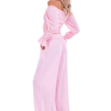 'Soleil' Wide Leg Pants