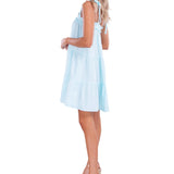 'Eloise' Tunic Dress Baby Turquoise