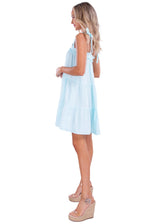 'Eloise' Tunic Dress Baby Turquoise