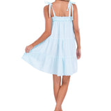 'Eloise' Tunic Dress Baby Turquoise