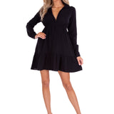 'Bianca' Long Sleeve Tunic Dress