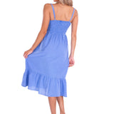 'Simone' Tiered Midi Dress