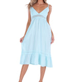 'Simone' Tiered Midi Dress