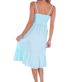 'Simone' Tiered Midi Dress