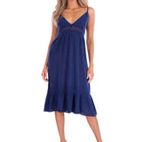 'Simone' Tiered Midi Dress