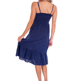 'Simone' Tiered Midi Dress