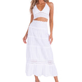 'Gina' Halter Crop Top
