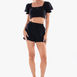 'Hayden' Front Pockets Shorts
