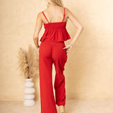 'Ximena' Wide Leg Pants