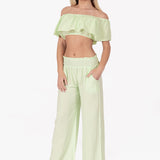 'Ximena' Wide Leg Pants