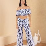 'Solana' Drawstring Wide Leg Pants
