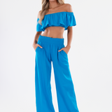 'Ximena' Wide Leg Pants