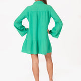 'Alma' Long Sleeve Mini Dress