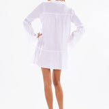'Alma' Long Sleeve Mini Dress