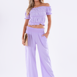 'Aubrey' Puffed Sleeve Top