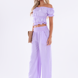 'Aubrey' Puffed Sleeve Top