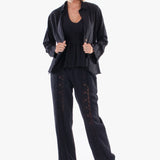 'Alessia' Long Cotton Jacket