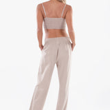 'Amber' Twist Crop Top