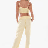 'Amber' Twist Crop Top