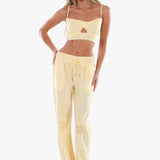 'Amber' Twist Crop Top