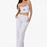 'Amber' Twist Crop Top