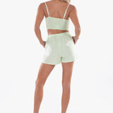 'Amber' Twist Crop Top