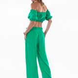 'Ayla' Puffed Sleeve Top