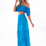'Ayla' Puffed Sleeve Top