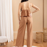 'Luz' Tie Front Top