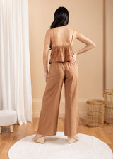 'Luz' Tie Front Top