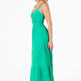 'Adley' Open Front Maxi Dress