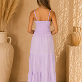 'Adley' Open Front Maxi Dress
