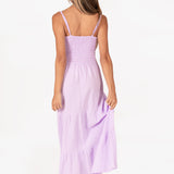 'Adley' Open Front Maxi Dress