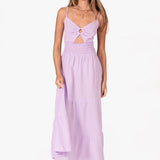 'Adley' Open Front Maxi Dress